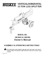 Huskee 1083946 Owner'S Manual preview