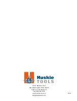 Preview for 16 page of Huskie Tools ECO-EZO Operating Instructions Manual