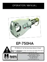 Preview for 1 page of Huskie Tools EP-750HA Operation Manual