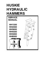 Huskie Tools HH1500 Service Manual preview