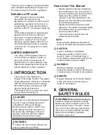 Preview for 6 page of Huskie Tools HTP-AGR Operating Instructions Manual