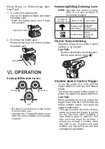 Предварительный просмотр 10 страницы Huskie Tools HTP-RTH Operating Instructions Manual