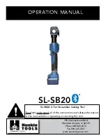 Preview for 1 page of Huskie Tools Huskie Tools SL-SB20 Operation Manuals