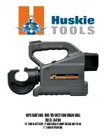 Huskie Tools REC-3410 Operating Instructions Manual предпросмотр