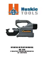 Preview for 1 page of Huskie Tools REC-3510 Operating Instructions Manual