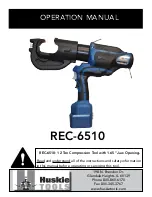 Huskie Tools REC-6510 Operation Manual preview