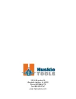 Preview for 16 page of Huskie Tools REC-6510 Operation Manual