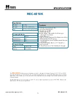 Preview for 6 page of Huskie Tools REC-6510K Operation Manual