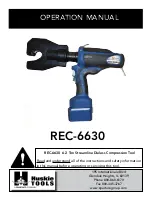 Preview for 1 page of Huskie Tools REC-6630 Operation Manuals