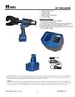 Preview for 5 page of Huskie Tools REC-6630 Operation Manuals