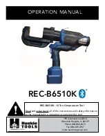 Huskie Tools REC-B6510K Operation Manuals preview