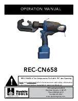 Huskie Tools REC-CN658 Operation Manual preview