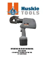 Huskie Tools REC-S524H Operating Instructions Manual preview