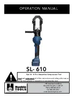 Huskie Tools SL- 610 Operation Manual preview