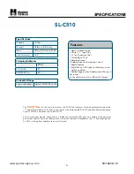 Preview for 6 page of Huskie Tools SL- C510 Operation Manual