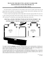 Preview for 1 page of HUSKY LINERS 6368 Care And Use Instructions