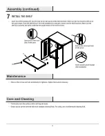 Предварительный просмотр 18 страницы Husky 002 953 222 Use And Care Manual