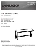 Предварительный просмотр 21 страницы Husky 002 953 222 Use And Care Manual