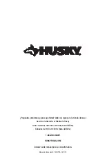 Preview for 16 page of Husky 072-0030H Use And Care Manual