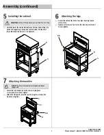 Предварительный просмотр 7 страницы Husky 1001 348 108 Use And Care Manual