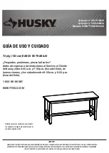 Preview for 10 page of Husky 1001513026 Use And Care Manual