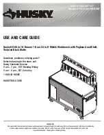 Предварительный просмотр 1 страницы Husky 1002 227 127 Use And Care Manual