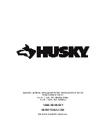 Preview for 11 page of Husky 1002765707 Use And Care Manual