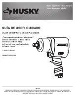 Preview for 12 page of Husky 1003-097-317 Use And Care Manual