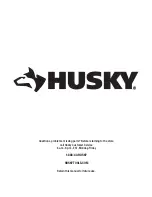 Предварительный просмотр 11 страницы Husky 1003-097-323 Use And Care Manual