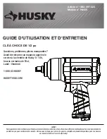 Preview for 23 page of Husky 1003-097-323 Use And Care Manual