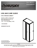 Предварительный просмотр 1 страницы Husky 1003 244 675 Use And Care Manual