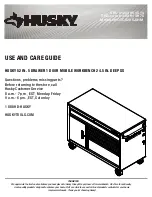 Husky 1003 951 514 Use And Care Manual preview