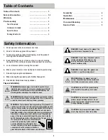 Preview for 2 page of Husky 1003 951 514 Use And Care Manual