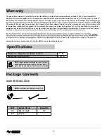 Preview for 4 page of Husky 1003000787 Use And Care Manual