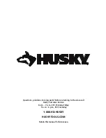 Preview for 10 page of Husky 1003000787 Use And Care Manual