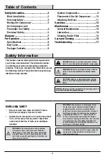 Preview for 2 page of Husky 1005 022 676 Use And Care Manual