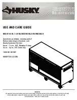 Husky 1005 054 452 Use And Care Manual preview