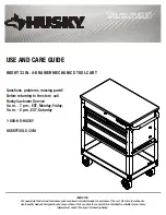 Preview for 1 page of Husky 1005 877 477 Use And Care Manual