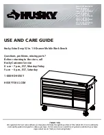 Предварительный просмотр 1 страницы Husky 1006250534 Use And Care Manual