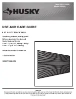 Предварительный просмотр 1 страницы Husky 301110565 Use And Care Manual