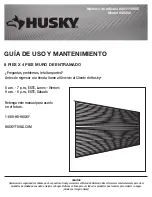 Предварительный просмотр 11 страницы Husky 301110565 Use And Care Manual