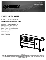 Предварительный просмотр 1 страницы Husky 303329581 Use And Care Manual