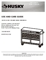 Preview for 1 page of Husky 7440946b Use And Care Manual