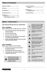 Предварительный просмотр 2 страницы Husky 754902 Use And Care Manual