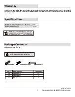 Preview for 3 page of Husky 75809AHR Use And Care Manual