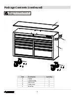 Предварительный просмотр 4 страницы Husky 75809AHR Use And Care Manual