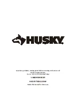 Предварительный просмотр 7 страницы Husky 75809AHR Use And Care Manual