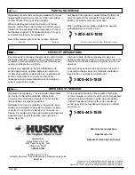 Preview for 7 page of Husky 835-522 Parts Manual