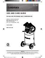 Preview for 1 page of Husky C302H Use And Care Manual