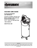 Preview for 1 page of Husky C601H Use And Care Manual